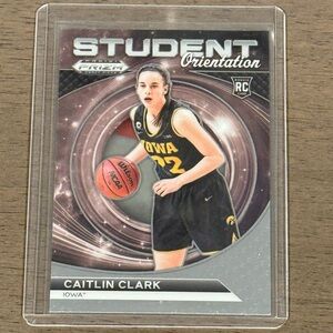Caitlin Clark - 2024-25 Panini Prizm Draft Picks Student Orientation #22 (RC)